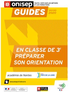 Guides Onisep pour l’orientation