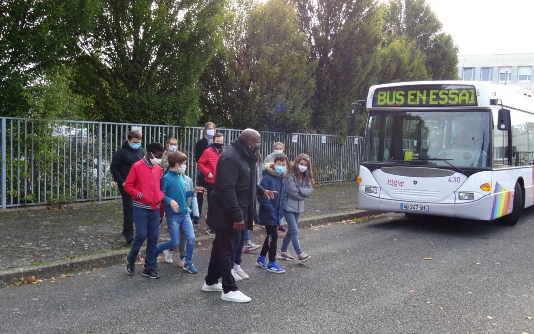 Journée « sécurité dans les bus » pour les 6èmes