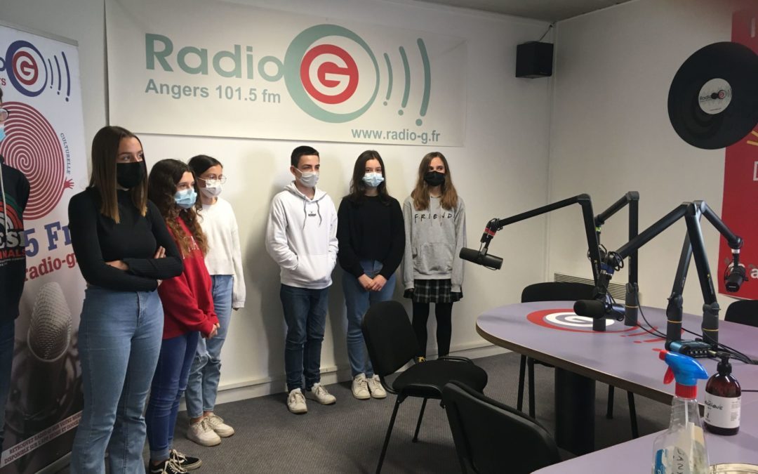 Diffusion de l’émission de Webradio de la 4 C