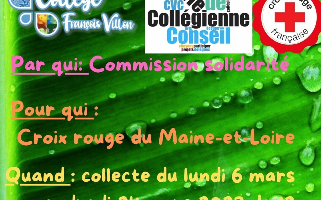 Collecte solidaire